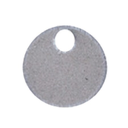 Panduit Mrkr Tag, 316 SS, 1 Hle, 1.0" (25mm) x .035" (.89mm), MT1D-Q316, PK 25 MT1D-Q316
